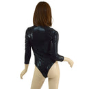 Black Mystique 90's Romper with Crotch Snaps - Coquetry Clothing