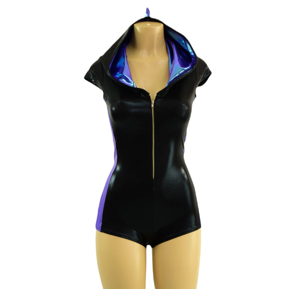 Black Mystique & Moonstone Side Panel Dragon Romper - Coquetry Clothing