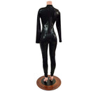 Black Mystique Stella Catsuit - Coquetry Clothing