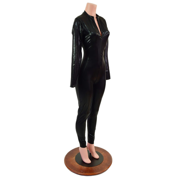 Black Mystique Stella Catsuit - Coquetry Clothing