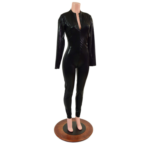 Black Mystique Stella Catsuit - Coquetry Clothing