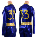 Blue & Gold 33 Fallout Cosplay Suit - Coquetry Clothing