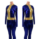 Blue & Gold 33 Fallout Cosplay Suit - Coquetry Clothing