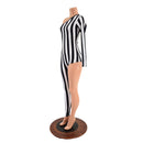 Bowie Inspired Stripe Catsuit - Coquetry Clothing