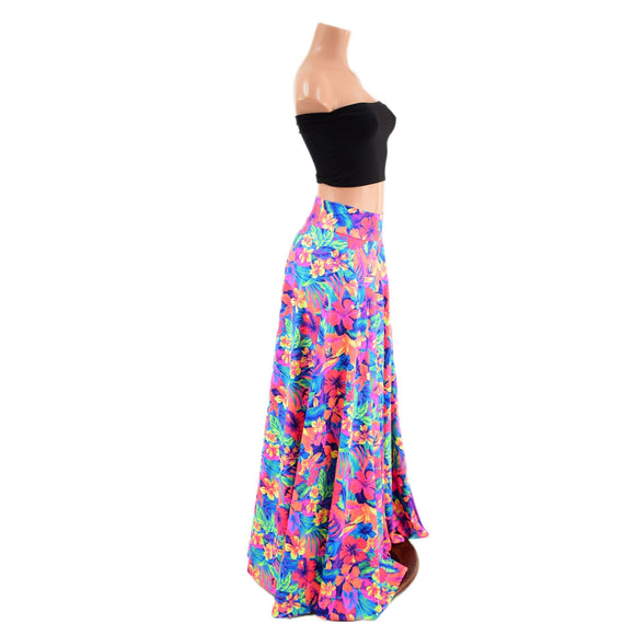 Break Away Fully Lined Maxi Skirt - Coquetry Clothing
