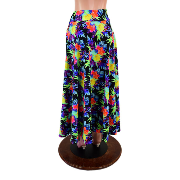Break Away Fully Lined Maxi Skirt - Coquetry Clothing