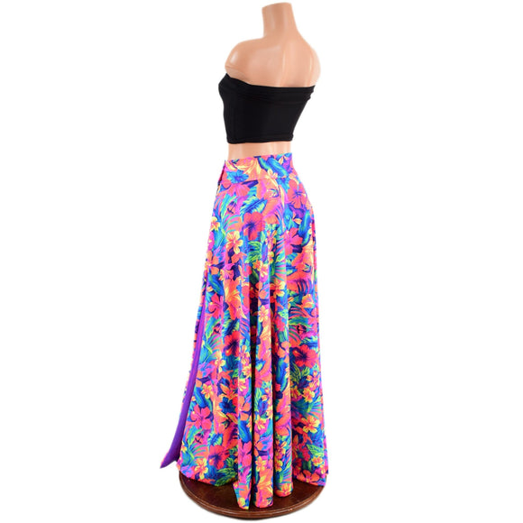 Break Away Fully Lined Maxi Skirt - Coquetry Clothing