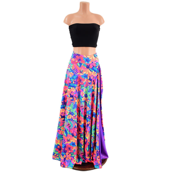 Break Away Fully Lined Maxi Skirt - Coquetry Clothing