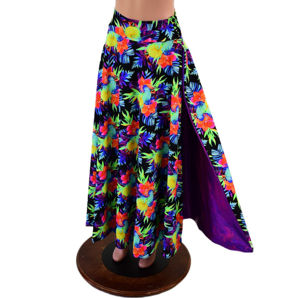 Break Away Fully Lined Maxi Skirt - Coquetry Clothing