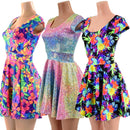 Build Your Own Cap Sleeve Skater Dress - Coquetry Clothing