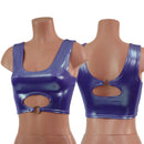 Build Your Own High Or Low Reversible Cutout Oring Mini Crop - Coquetry Clothing
