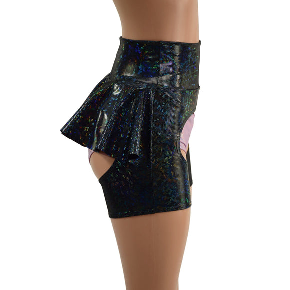 Build Your Own High Waist Short Chaps with Ruffle Rump (Shorts sold separately) - Coquetry Clothing
