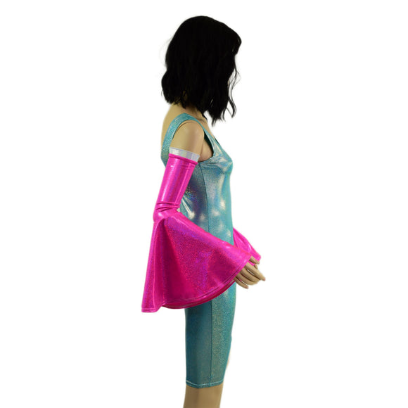 Build Your Own Trumpet Style Arm Warmers with Bicep Trim - Coquetry Clothing
