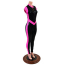 Cap Sleeve V Front Catsuit with Stella Neckline - Coquetry Clothing
