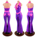 Valentine Solar Flare V Front Catsuit with Showtime Collar - 1