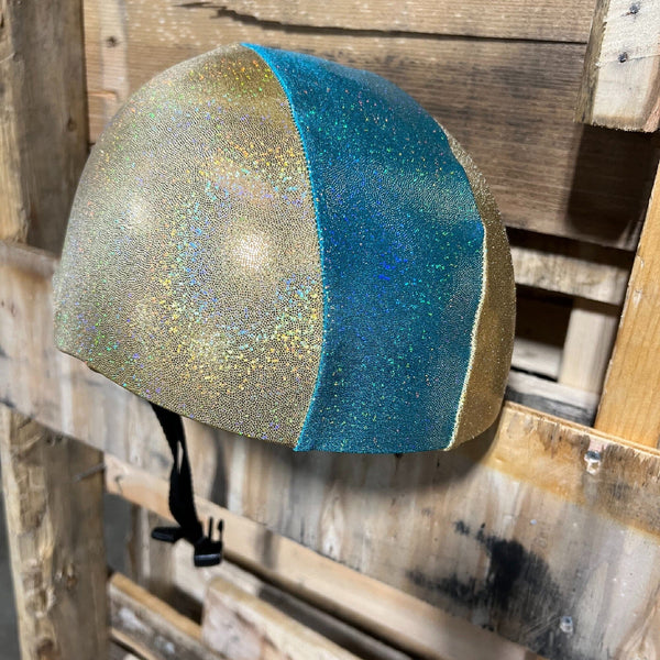 Center Striped Roller Derby Helmet Cover (Cover Only) - 4