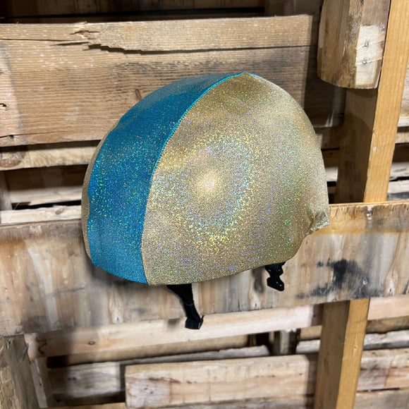 Center Striped Roller Derby Helmet Cover (Cover Only) - Coquetry Clothing