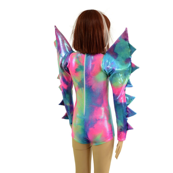 Childrens Spiked Mega Sharp Shoulder Romper - Coquetry Clothing