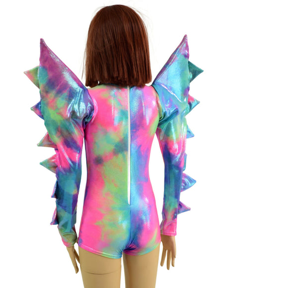 Childrens Spiked Mega Sharp Shoulder Romper - Coquetry Clothing