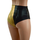 Color Split High Waist Siren Shorts - Coquetry Clothing