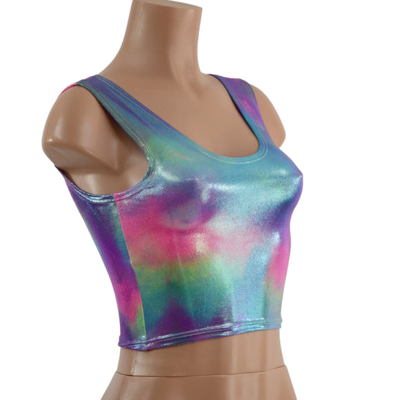 Cotton Candy Crop Tank READY to SHIP - Coquetry Clothing