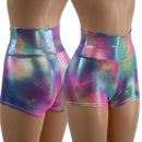 Cotton Candy High Waist Shorts READY to SHIP - Coquetry Clothing