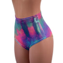 Cotton Candy High Waist Siren Shorts - Coquetry Clothing