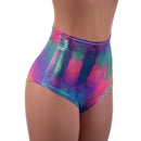 Cotton Candy High Waist Siren Shorts - Coquetry Clothing
