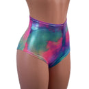 Cotton Candy High Waist Siren Shorts - Coquetry Clothing