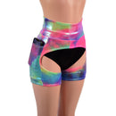 Cotton Candy Short Chaps with Side Pockets - Coquetry Clothing