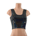 Crop Tank in Black Kaleidoscope - 2