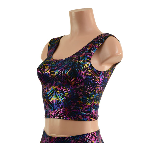 Cyberspace Crop Tank - Coquetry Clothing