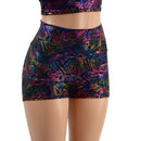 Cyberspace High Waist Shorts - Coquetry Clothing