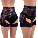 Cyberspace Short Chaps with Side Pockets - Coquetry Clothing