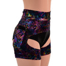 Cyberspace Short Chaps with Side Pockets - Coquetry Clothing