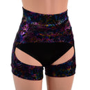 Cyberspace Short Chaps with Side Pockets - Coquetry Clothing