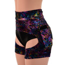 Cyberspace Short Chaps with Side Pockets - Coquetry Clothing