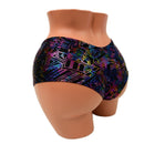 Cyberspace Ultra Cheeky Booty Shorts - Coquetry Clothing