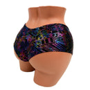 Cyberspace Ultra Cheeky Booty Shorts - Coquetry Clothing
