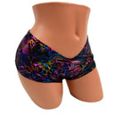 Cyberspace Ultra Cheeky Booty Shorts - Coquetry Clothing