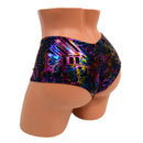 Cyberspace Ultra Cheeky Booty Shorts - Coquetry Clothing