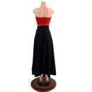 Smooth Black Spandex Breakaway Maxi Skirt (top sold separately) - Coquetry Clothing