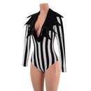 Demonica Collared Romper - Coquetry Clothing