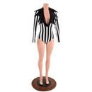 Demonica Collared Romper - Coquetry Clothing