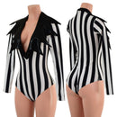 Demonica Collared Romper - Coquetry Clothing
