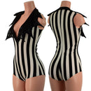 Demonica Collared Romper - Coquetry Clothing
