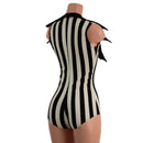 Demonica Collared Romper - Coquetry Clothing