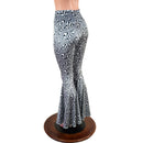 Distortion Velvet High Waist Bell Bottom Flares - Coquetry Clothing