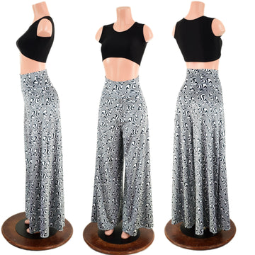 Distortion Velvet Wide Leg Pants - Coquetry Clothing