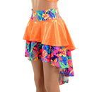Double Tiered Hi Lo Skirt - Coquetry Clothing